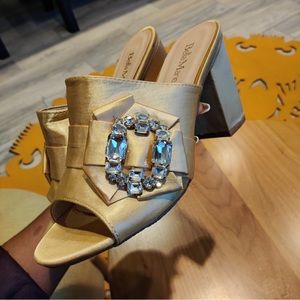 Yellow Bella Marie Heel Sandal